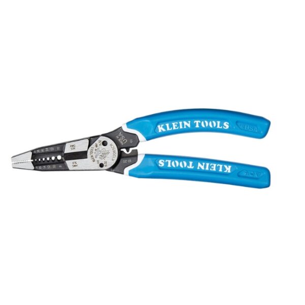 Klein K12065CR KLEIN-KURVE Heavy-Duty Wire Stripper / Cutter / Crimper Multi-Tool
