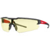 Milwaukee 48-73-2100 Anti-Scratch Safety Glasses-Amber