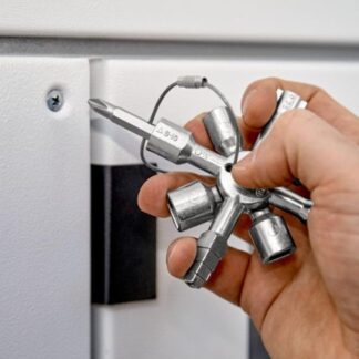 Knipex 001101 3-1/2" (92mm) TWINKEY Universal Control Cabinet Key