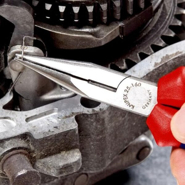 Knipex 2502160 6-1/4" (160mm) Long Nose Pliers with Cutter