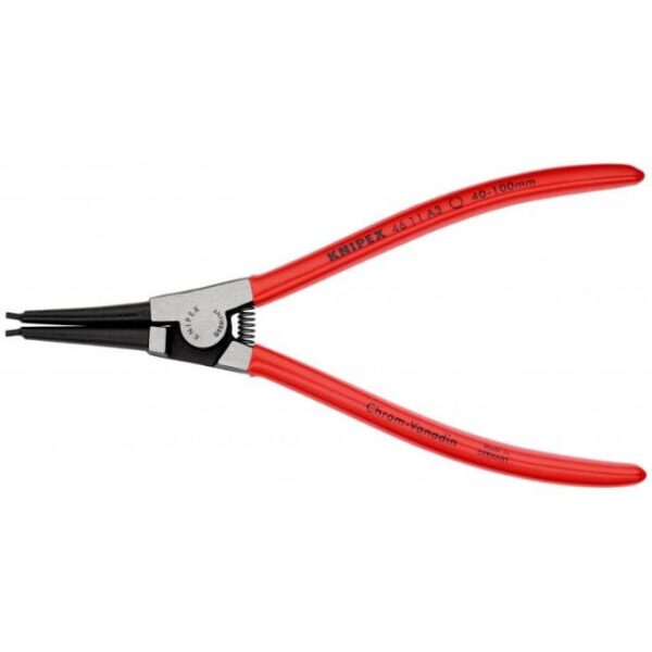 Knipex 4611A3 8-1/4" (210mm) External Circlips Pliers - Forged Tips