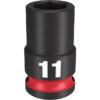 Milwaukee 49-66-6135 SHOCKWAVE™ Impact Duty 3/8"Drive 11MM Standard 6 Point Socket Milwaukee 49-66-6135 SHOCKWAVE™ Impact Duty 3/8"Drive 11MM Standard 6 Point Socket
