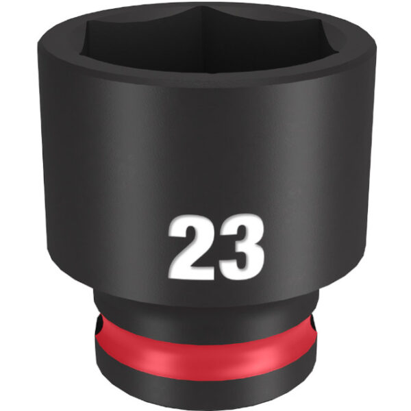 Milwaukee 49-66-6146 SHOCKWAVE™ Impact Duty 3/8" Drive 23MM Standard 6 Point Socket