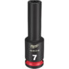 Milwaukee 49-66-6149 SHOCKWAVE™ Impact Duty 3/8" Drive 7MM Deep 6 Point Socket
