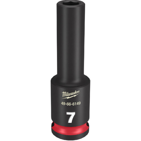 Milwaukee 49-66-6149 SHOCKWAVE™ Impact Duty 3/8" Drive 7MM Deep 6 Point Socket