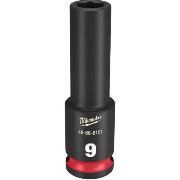 Milwaukee 49-66-6151 SHOCKWAVE™ Impact Duty 3/8" Drive 9MM Deep 6 Point Socket