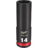 Milwaukee 49-66-6156 SHOCKWAVE™ Impact Duty 3/8" Drive 14MM Deep 6 Point Socket