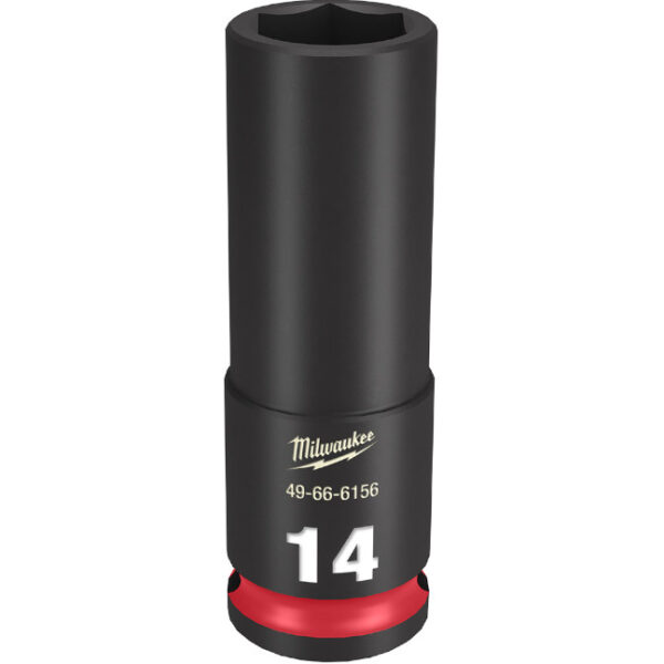 Milwaukee 49-66-6156 SHOCKWAVE™ Impact Duty 3/8" Drive 14MM Deep 6 Point Socket
