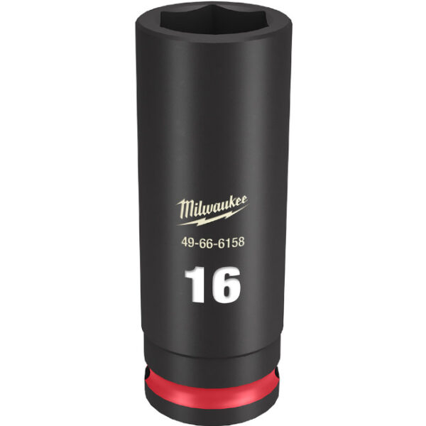 Milwaukee 49-66-6158 SHOCKWAVE™ Impact Duty 3/8" Drive 16MM Deep 6 Point Socket