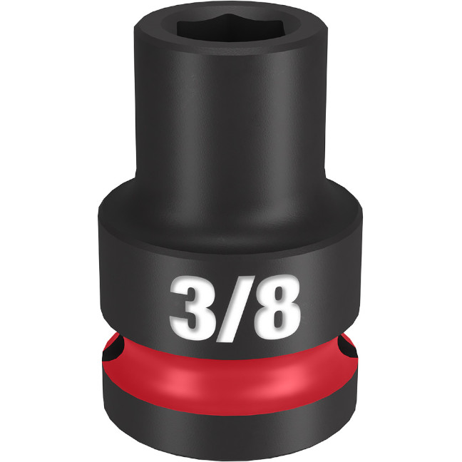 Milwaukee 49-66-6200 SHOCKWAVE™ Impact Duty 1/2" Drive 3/8" Standard 6 Point Socket