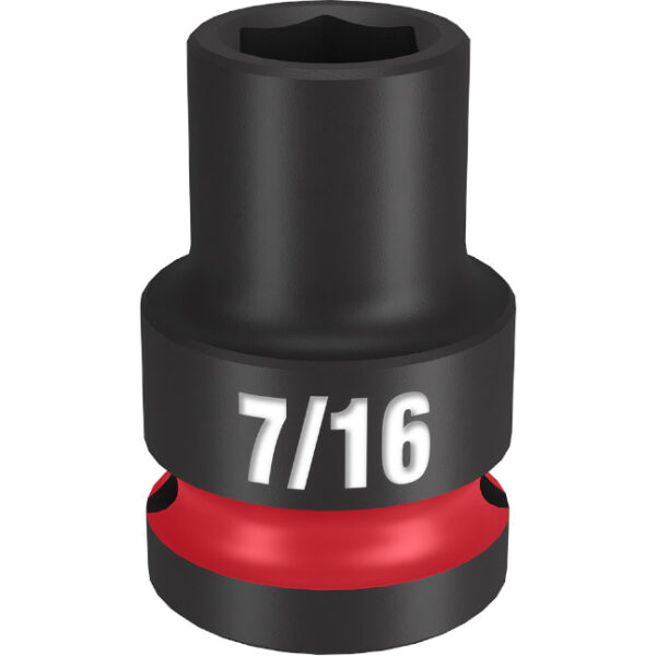 Milwaukee 49-66-6201 SHOCKWAVE™ Impact Duty 1/2"Drive 7/16" Standard 6 Point Socket