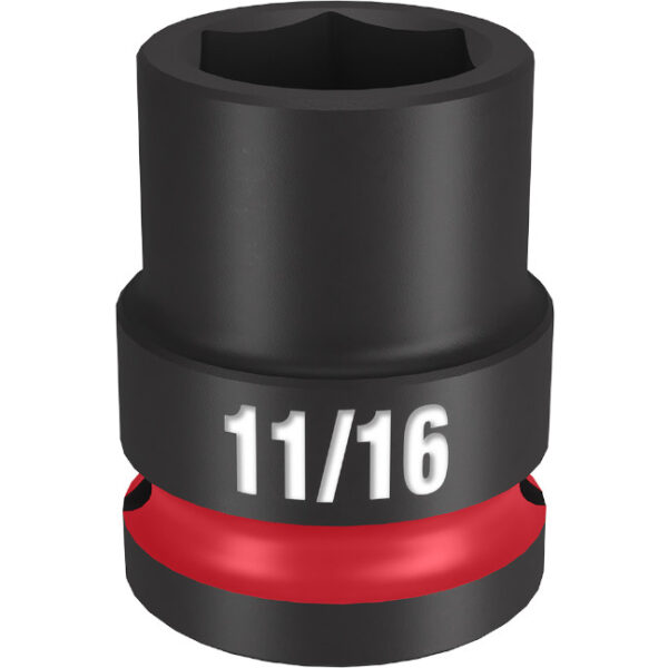 Milwaukee 49-66-6205 SHOCKWAVE™ Impact Duty 1/2" Drive 11/16" Standard 6 Point Socket