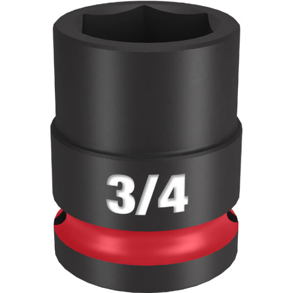 Milwaukee 49-66-6206 SHOCKWAVE™ Impact Duty 1/2" Drive 3/4" Standard 6 Point Socket