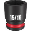 Milwaukee 49-66-6209 SHOCKWAVE™ Impact Duty 1/2" Drive 15/16" Standard 6 Point Socket