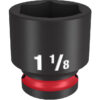 Milwaukee 49-66-6212 SHOCKWAVE™ Impact Duty 1/2" Drive 1-1/8" Standard 6 Point Socket
