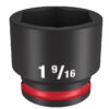 Milwaukee 49-66-6219 SHOCKWAVE™ Impact Duty 1/2" Drive 1-9/16" Standard 6 Point Socket