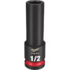 Milwaukee 49-66-6222 SHOCKWAVE™ Impact Duty 1/2" Drive 1/2" Deep 6 Point Socket