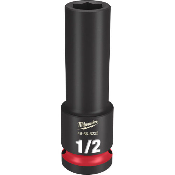 Milwaukee 49-66-6222 SHOCKWAVE™ Impact Duty 1/2" Drive 1/2" Deep 6 Point Socket