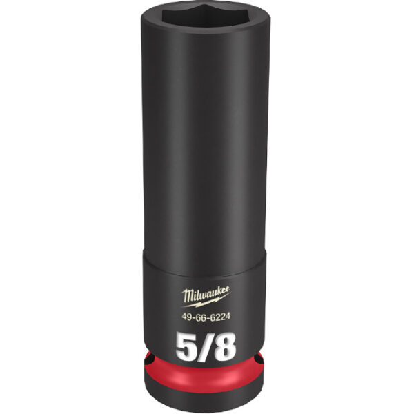 Milwaukee 49-66-6224 SHOCKWAVE™ Impact Duty 1/2" Drive 5/8" Deep 6 Point Socket