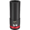 Milwaukee 49-66-6226 SHOCKWAVE™ Impact Duty 1/2" Drive 3/4" Deep 6 Point Socket