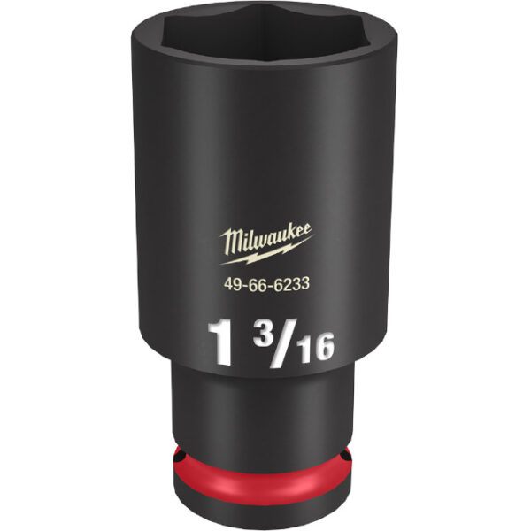 Milwaukee 49-66-6233 SHOCKWAVE™ Impact Duty 1/2" Drive 1-3/16" Deep 6 Point Socket