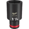 Milwaukee 49-66-6234 SHOCKWAVE™ Impact Duty 1/2" Drive 1-1/4" Deep 6 Point Socket