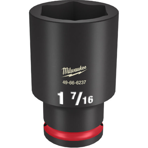 Milwaukee 49-66-6237 SHOCKWAVE™ Impact Duty 1/2" Drive 1-7/16" Deep 6 Point Socket