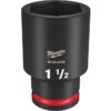 Milwaukee 49-66-6238 SHOCKWAVE™ Impact Duty 1/2" Drive 1-1/2" Deep 6 Point Socket