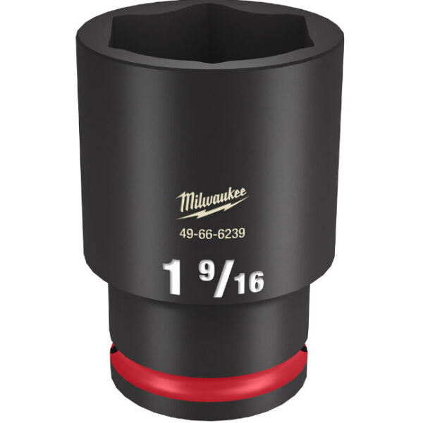Milwaukee 49-66-6239 SHOCKWAVE™ Impact Duty 1/2" Drive 1-9/16" Deep 6 Point Socket