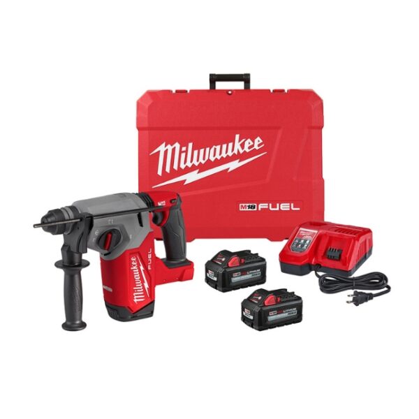 Milwaukee 2912-22 M18 FUEL 1" SDS Plus Rotary Hammer Kit