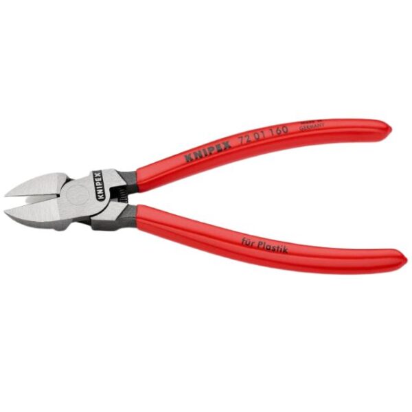 Knipex 7201160 6-1/4" (160mm) Diagonal Cutters for Plastics