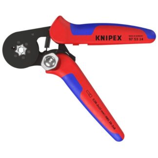 Knipex 975314 7-1/4" (180mm) Self-Adjusting Crimping Pliers for Wire Ferrules with Lateral Loading