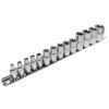 Jet 601810 SS314TS 1/4", 3/8", 1/2" Drive E Torx Socket Set 14-Piece