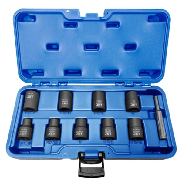Jet 610392 PST-1012 1/2" Drive Twist Impact Socket Set 10-Piece