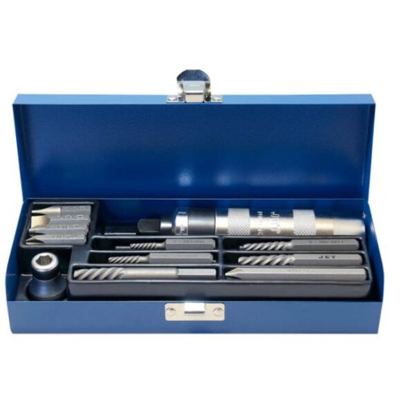 Jet 720705 JID-12S Deluxe Impact Driver/Extractor Set 12-Piece