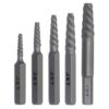 Jet 720751 NDSE-5S No-Drill Impact Driver Screw Extractor Set 5-Piece