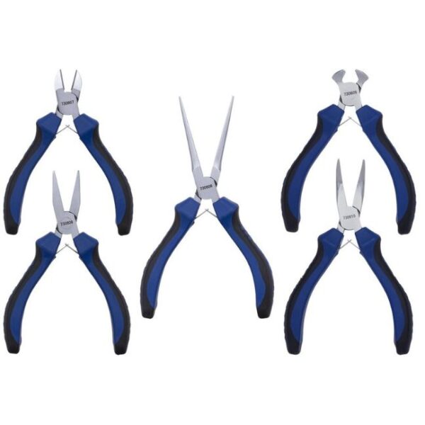 Jet 730304 JMP-5S 5" Mini Pliers Set, 5-Pieces
