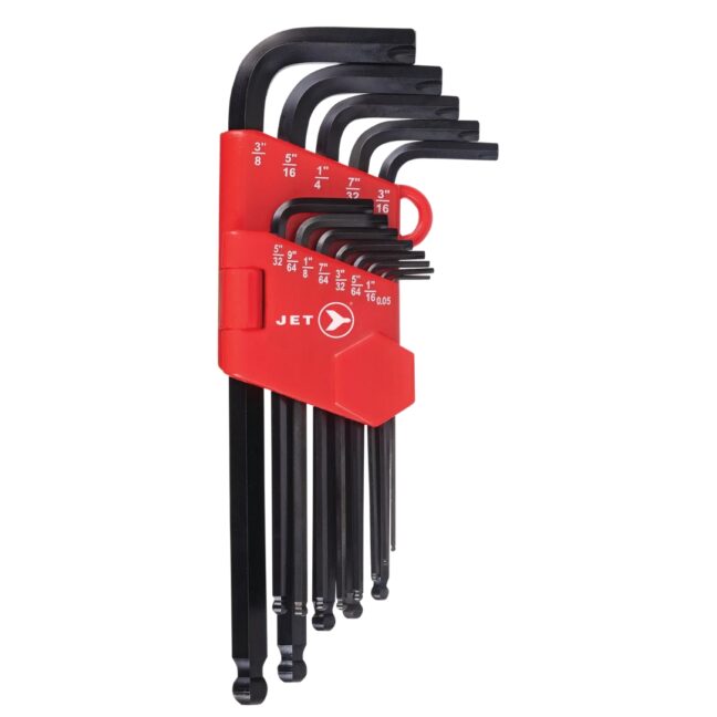 Jet 775124 JHHK-13 SAE Hextractor Hex Key Set 13-Piece