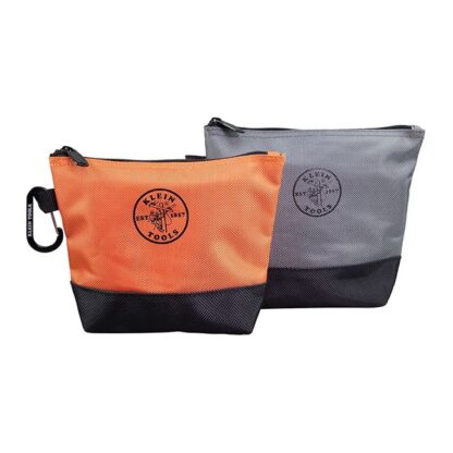 Klein 55470 Zipper Bag Stand-Up Tool Pouch 2-Pack