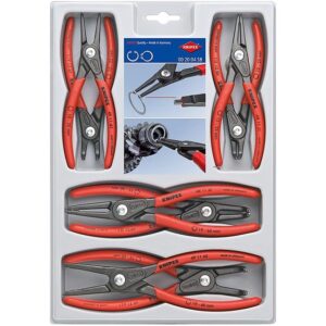 Knipex 002004SB Precision Circlip Pliers 8-Piece Set