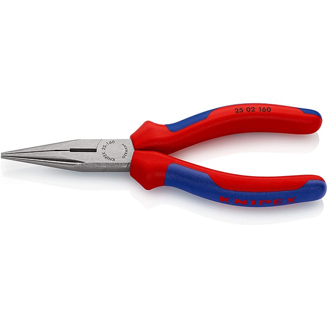Knipex 2502160 6-1/4" Long Nose Pliers with Cutter