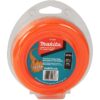 Makita T-03589 Ultra Trimmer Line 40' Makita T-03589 Ultra Trimmer Line 0.095" x 40ft Loop - Orange