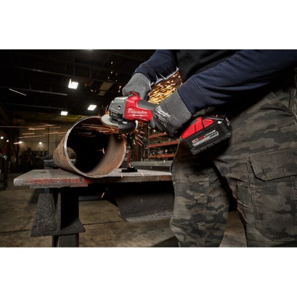 Milwaukee 2880-22 M18 FUEL 4-1/2" / 5" Grinder with Paddle Switch Kit