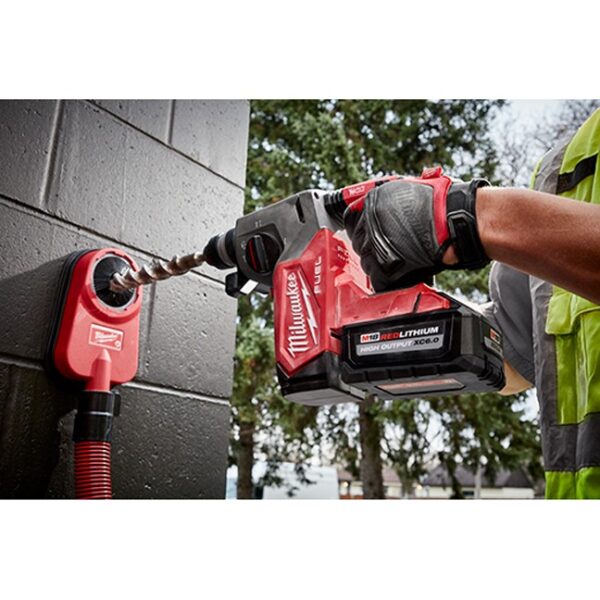 Milwaukee 2912-22DE M18 FUEL 1" SDS Plus Rotary Hammer with Dust Extractor Kit