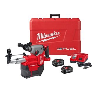 Milwaukee 2912-22DE M18 FUEL 1" SDS Plus Rotary Hammer with Dust Extractor Kit