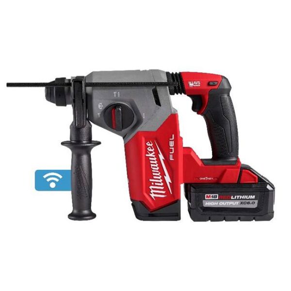 Milwaukee 2914-22DE M18 FUEL 1" SDS Plus Rotary Hammer with ONE-KEY Dust Extractor Kit
