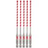 Milwaukee 48-20-9155 SHOCKWAVE IMPACT DUTY 532 x 4 x 6 Carbide Hammer Drill Bit 5-Pack Milwaukee 48-20-9155 SHOCKWAVE IMPACT DUTY 5/32" x 4" x 6" Carbide Hammer Drill Bit 5-Pack