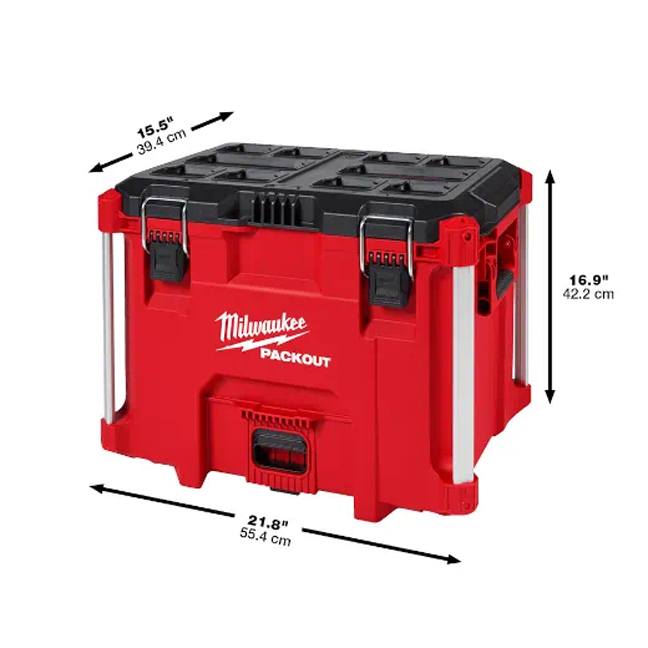 Milwaukee 48228429 PACKOUT XL Tool Box BC Fasteners & Tools