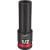 Milwaukee 49-66-6233 SHOCKWAVE™ Impact Duty 1/2" Drive 1-3/16" Deep 6 Point Socket