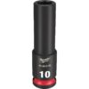 Milwaukee 49-66-6164 SHOCKWAVE™ Impact Duty 3/8" Drive 23MM Deep 6 Point Socket